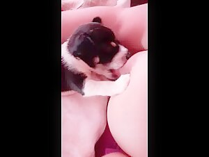 Intimate Moment with My Dog