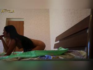 Russian Zoophilia: Olya Gives Herself to the Dog Without Reserve