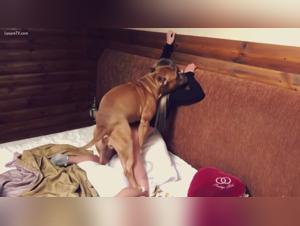 Sonya's Wild Ride: Hardcore with Her Dog