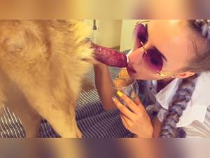 Hot Malinois, Sonya fucked hard: the dog takes charge
