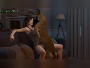 Crofts 3D-Kitzel mit Hundekuss