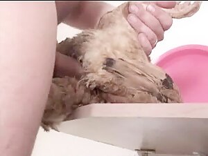 Heisse und freche Ehefrau mit ihrer besten Freundin auf allen Vieren