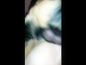 Intimate Moment with a Dog