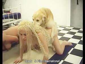Golden Girls and Their Canine Companion