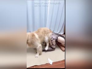 Liaison bestiale : Chien domine sa partenaire humaine