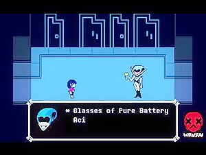 Deltarune Kris and Quinn in a shocking bestiality story