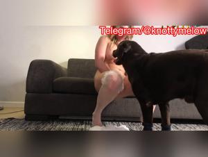 Desert Storm: Teen MILF's Zoophilia Encounter with K9
