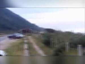 Monica rides wild elephant power