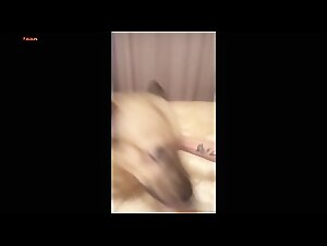Bestialitatsfreier Lesbenporno von Sonya und ihrem Hund