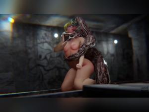 3D Debauchery: Milly, Private at the Will of a Monster-Dog