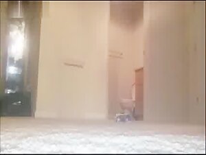 Mujer y perro - Trepando sobre 4 patas