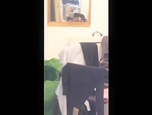Intimate Moment with Man's Best Friend