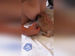 Bocchino alla pecorina con una troia