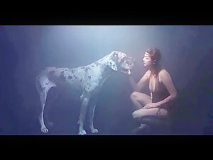 Video sulla bestialita: un'esperienza estrema con un cane