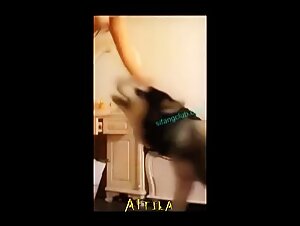Intimate Moment with a Dog