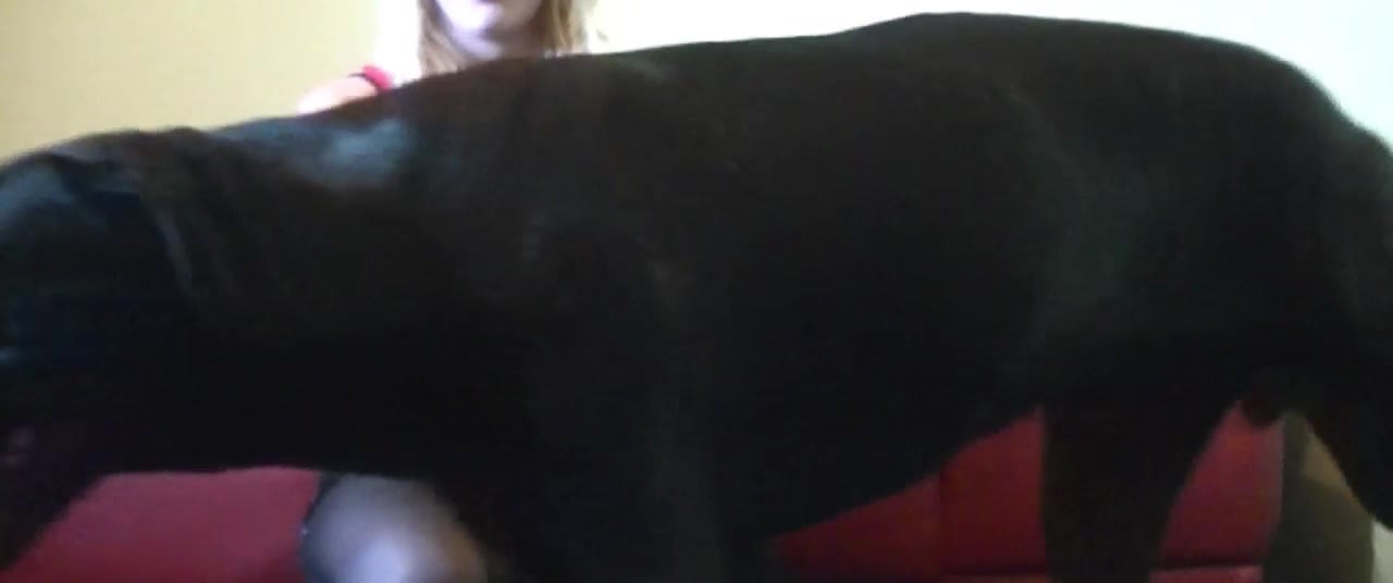 Mad dog whipped on unconscious blonde