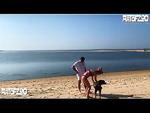 Extreme Zoophilia: The Slut Donna and Her Canine Companion