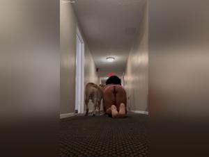 Feral Fury: Brutal Sex in a Hotel Corridor