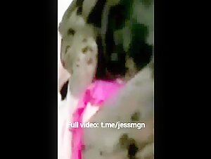 Mature and curvy woman sharing her intimacy with a dog