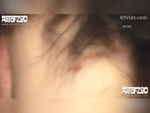 Dog worship: A blonde at the mercy of an animal desire