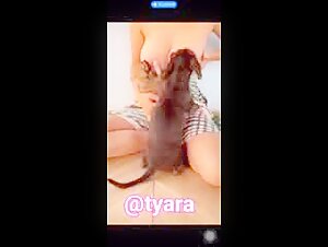 Intimitat mit einem vierbeinigen Freund