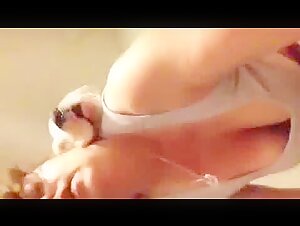 Reife Frau und Hund