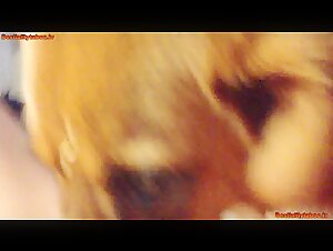 Woman and Dog: A Passionate Encounter