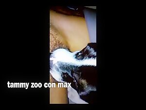 Intimate Moment with a Dog