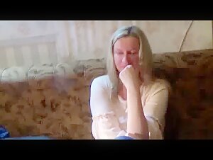 MILF russa e il suo cane