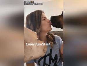 Raw Intimacy: A Girl and Her Dog Pleasure