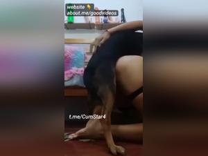 Indelible Zoophilia: Dog devours the bitch