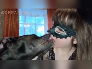 Raw Animal: Unveiled female dog - Anal Deep Penetration