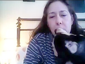 Woman and dog: a forbidden relationship