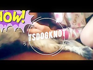 Intimate Moment with a Dog