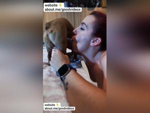 Canine domination: Deep and wild animal fuck