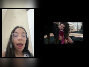 Zoofilia hardcore: rivelazioni intime con Milly e il suo cane