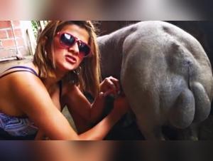 Alisson & Her Pig: A Raw Zoophilia Experience