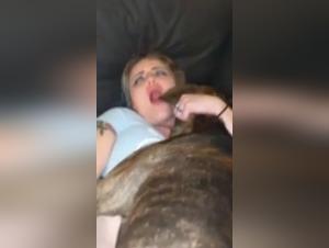 Wild Delights: Cassandra3 abandons herself to the Dog