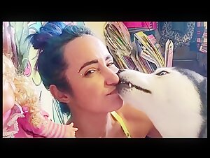 Mommy and Her Canine Companion