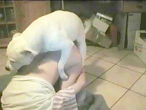 Woman and Dog