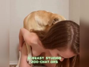 Demonic Animal Fuck: Dog Devours Woman