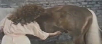 Zoofilia Unveiled: Milly Fucked by a Savage Horse