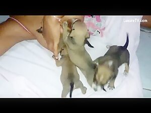 Bestial Breastfeeding - An Extreme Experience
